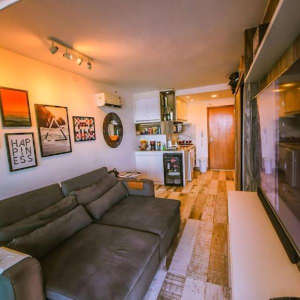 Flat Rio Pé na Areia, Beira Mar, Villa del Sol - Foto 5
