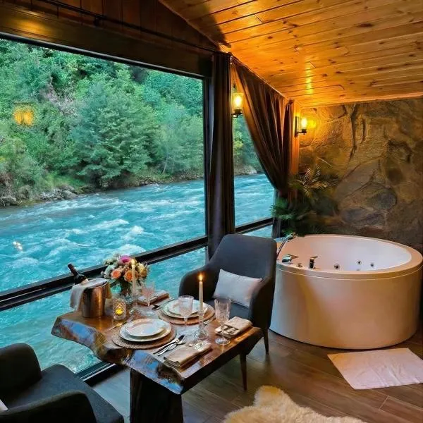 Ayder Luxury Resort - Riverside Villas & Bungalows، فندق في جامليهمشين