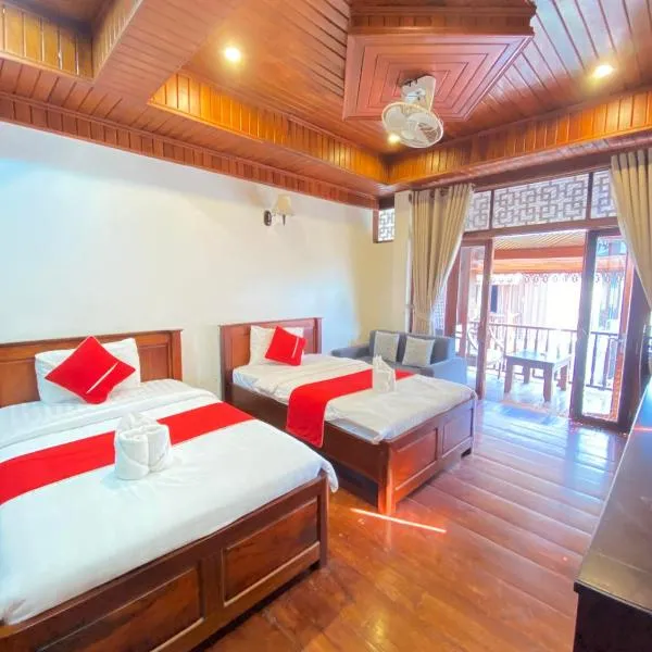 Villa Xiengthong Garden View Hotel, hotel in Luang Prabang