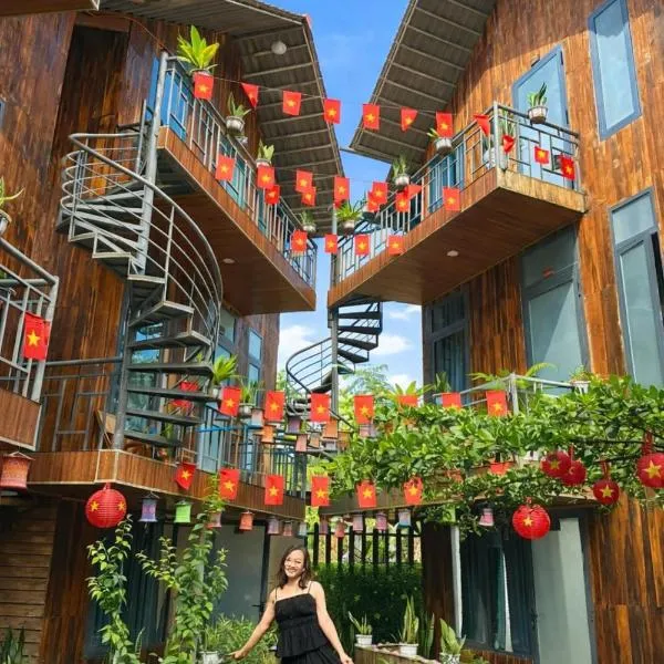 Lavender Homestay Măng Đen，位于Kon Von Kla的酒店