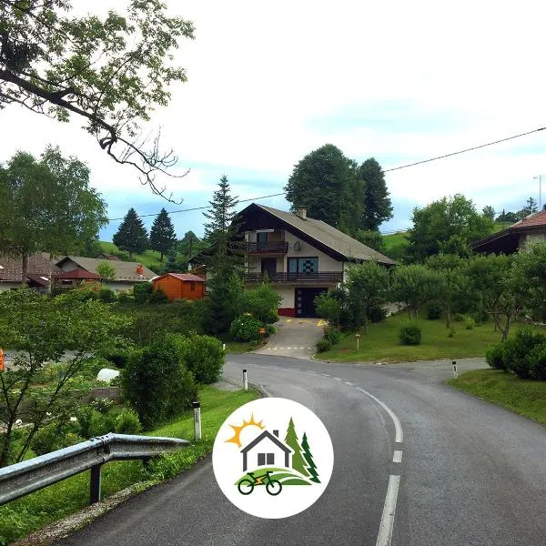 Lookout Resort in the green heart of Slovenia, hotell i Rovte