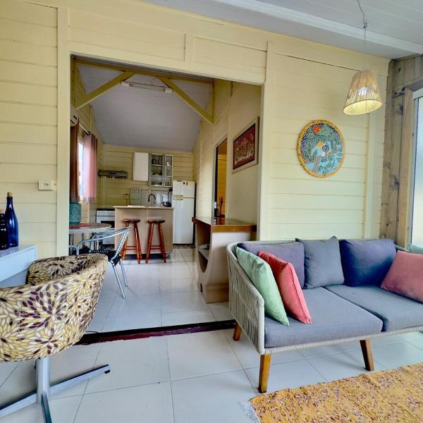 Refúgio da ilha casa de praia com varanda - Foto 4