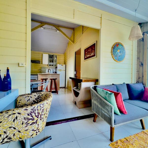 Refúgio da ilha casa de praia com varanda - Foto 2
