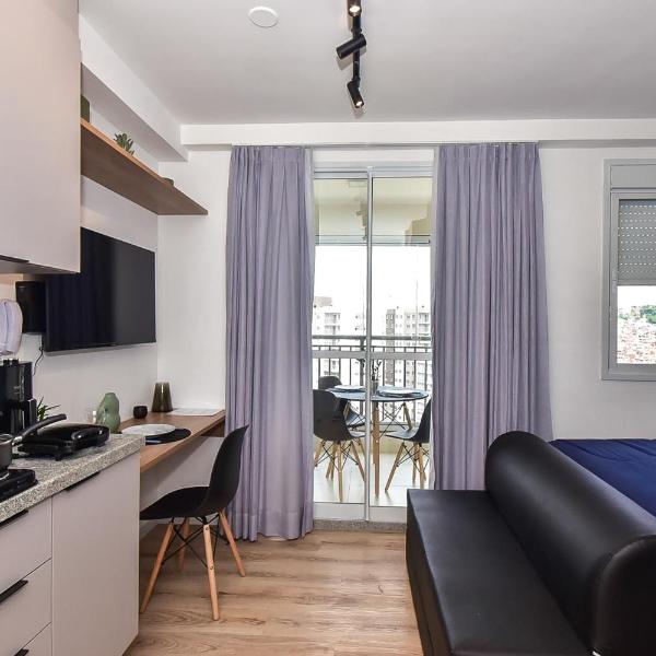 Apartamento Studio Novo Completo ao lado Metrô Giovanni - Foto 5