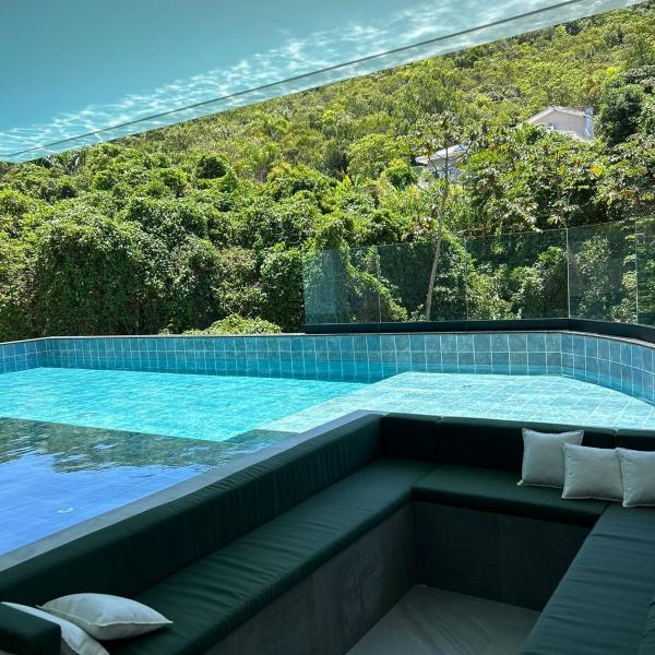 Apto Novo a 200 m da praia de Bombas - piscina e jacuzzi aquecidas, academia, área de lazer - Foto 4