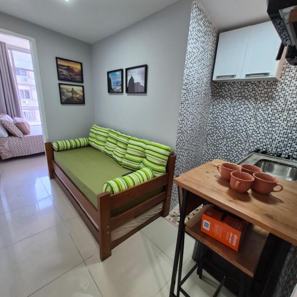 Apartamento a 4 quadras do palco principal do réveillon em Copacabana para até 3 pessoas - Foto 4