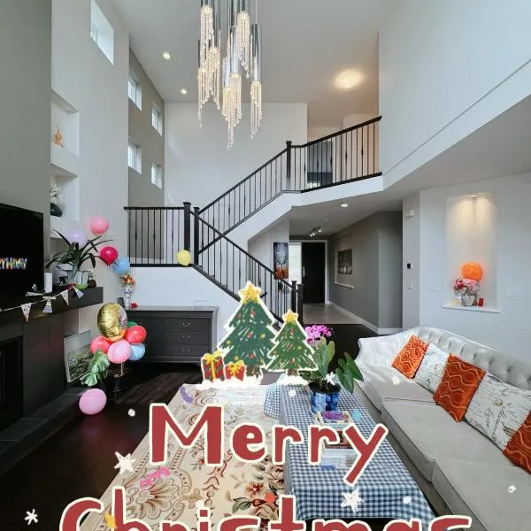 安静社区主楼层豪华主卧套房&独立浴室浴缸, Hotel in Coquitlam