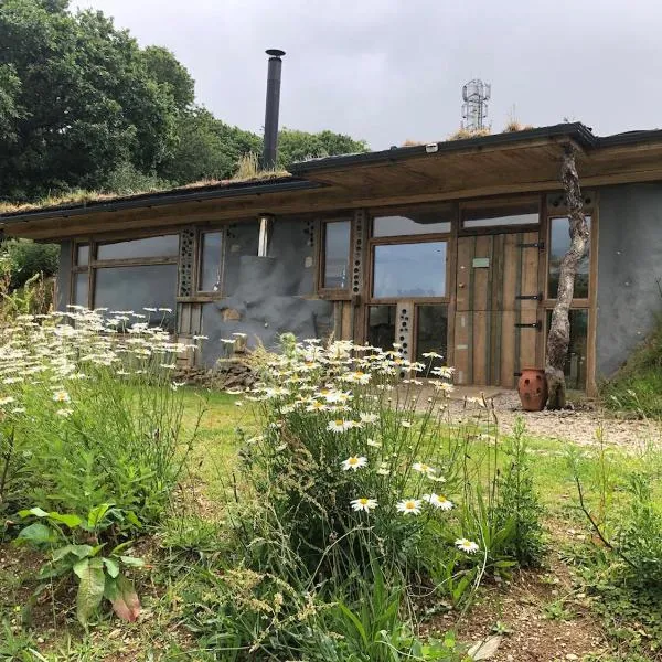 Rabbits ,1 bedroom, Dartmoor Hillside, Eco Hobbit style, Home, Hotel in Wrangaton
