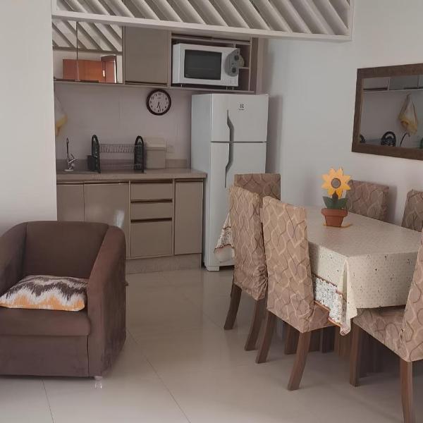 Apê com Churrasqueira 400m da Praia