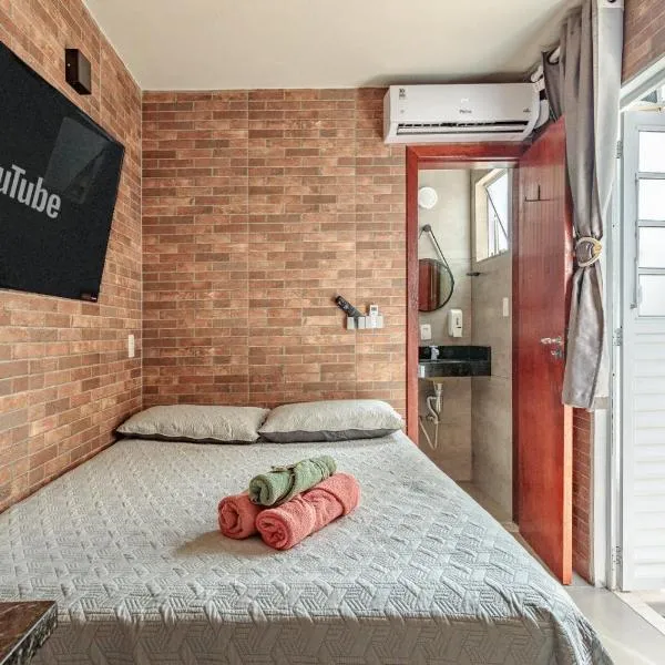 Estúdio com ar condicionado próximo ao centro e UDESC CEFID, hotel di Florianópolis