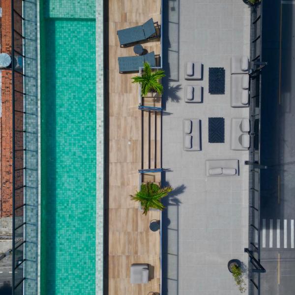 Flat novo de luxo na melhor área da praia de Ponta de Campina! - Foto 4