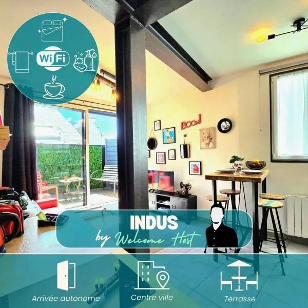 Indus, Confort en centre-ville, hotel in Vannes