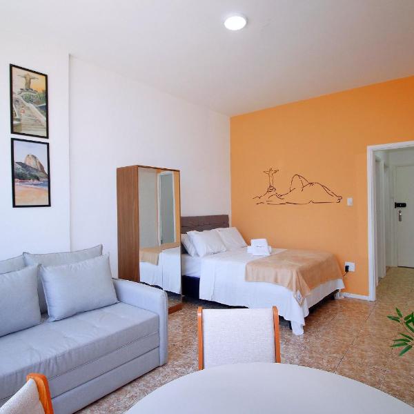 Studio Econômico Vista Mar em Copacabana