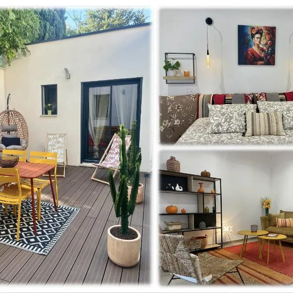 Maison de Plain Pied, 65 m2, Hyper Centre, Terrasse 30m2, Hotel in Vaison-la-Romaine