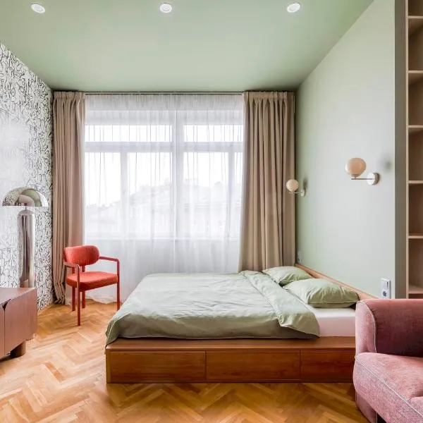 Boutique Studio Prague - Wenceslas Square 5 min - King Bed by Gravity Prague, hotel a Praga