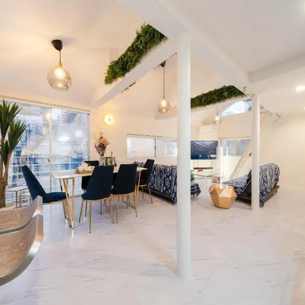Shibuya 10min , 2min walk to Shirokanedai Sta , 70sqm House ,Family Friendly ,Queen Bed, Switch , Free Wi-Fi, PocketWi-Fi, hotelli Tokiossa