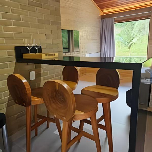 Chalés confortáveis com hidromassagem e vista para lago - Foto 4