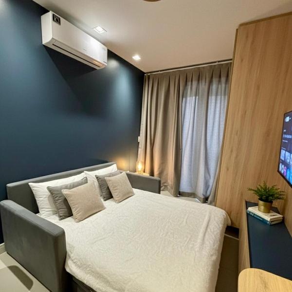 Blue Home Capão - Apto climatizado com Wi-Fi, terraço e piscina - Foto 2