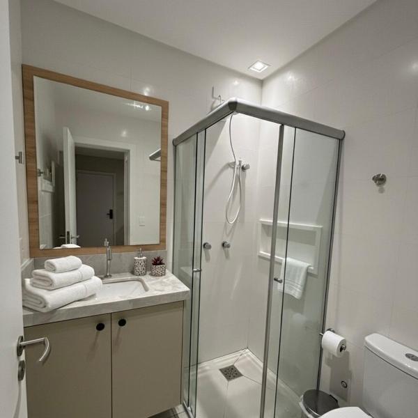 Blue Home Capão - Apto climatizado com Wi-Fi, terraço e piscina - Foto 3