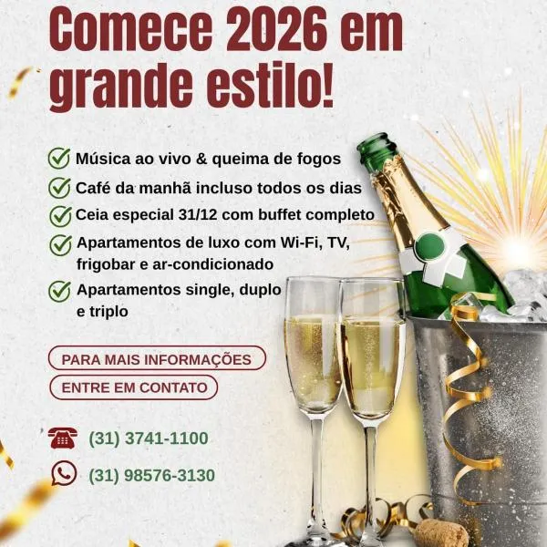 Hotel Mirante São Brás，位于São Brás do Suaçuí的酒店