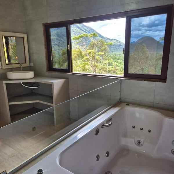 Casa Refugio de Itamambuca com vista panorâmica da praia - Foto 3