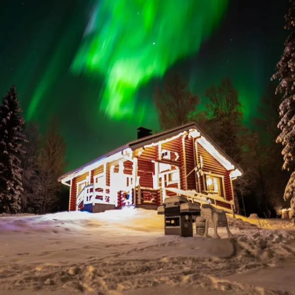Lapin Villa Hiisi joen rannalla, hotel in Ranua