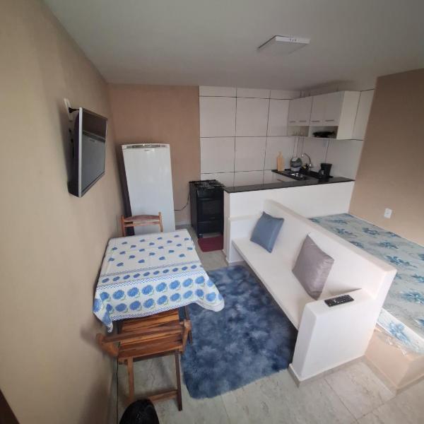 Suíte Beira Mar cozinha mobiliada Ideal para Casal - Foto 4