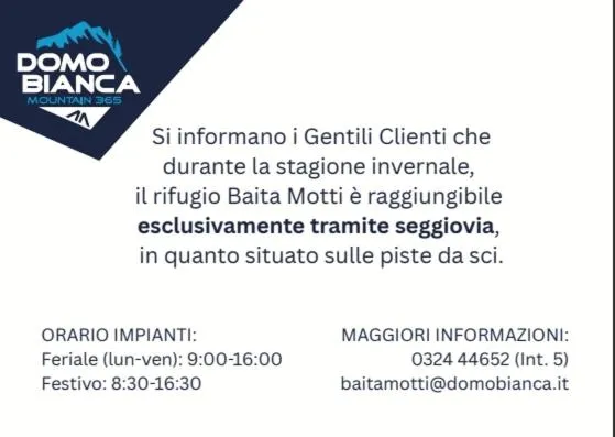 Rifugio Baita Motti, hotel v mestu Domodossola