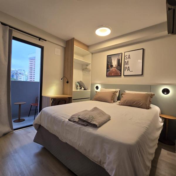 Brooklin Smart - Cama Queen - Próximo ao Metrô e Shopping Morumbi - Foto 2