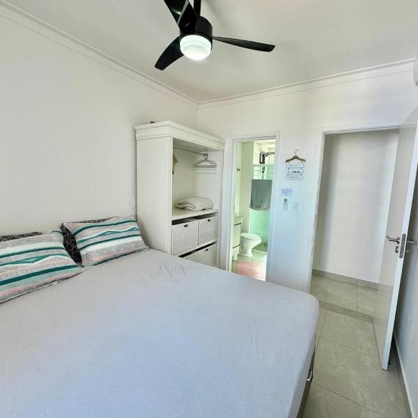 Aconchego do Caiçara Frente Mar Vista Mar Pé na Areia Wi-Fi Varanda Gourmet Cozinha Completa 2 Banheiros 1 Vaga Garagem Apto Novo Perto Feirinha do Caiçara - Foto 2