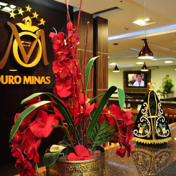 Ouro Minas Plaza Hotel، فندق في أباريسيدا