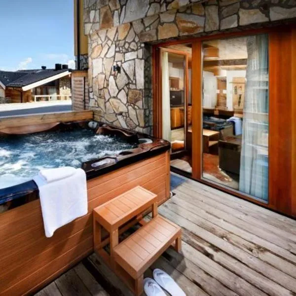 Chalets JASNÁ CENTRUM - Apartmán LORIEN - Free Jacuzzi & Sauna and Chopok view – hotel w Demianowskiej Dolinie