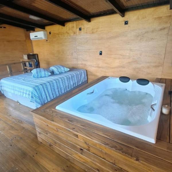 Chalé com jacuzzi, recanto dos Colibris - Foto 3