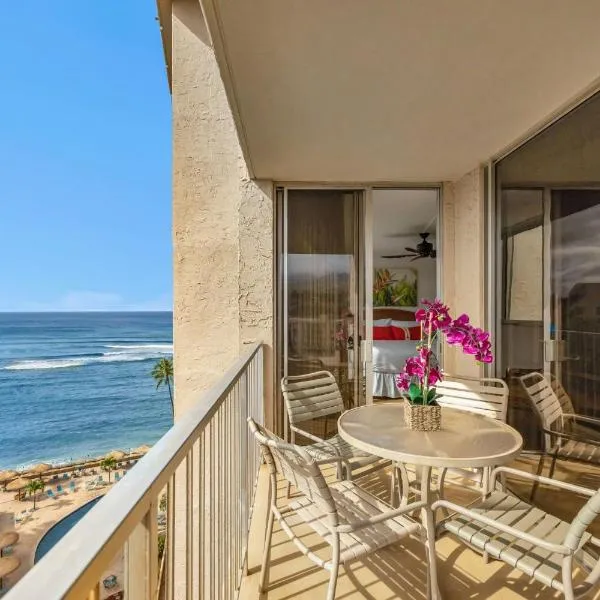 Royal Kahana 1020 · RK 1020 BeachFront 2BD Condo w Ocean Views A、カハナのホテル