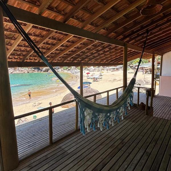 Chalé Pé na Areia Por do Sol