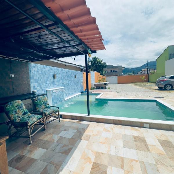 Espaço lazer completo com piscina na praia Peruíbe - Foto 4