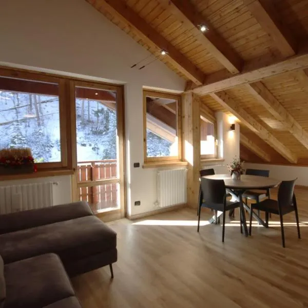 Penthouse with view 2 bedrooms free parking, готель у Кортіна-д'Ампеццо