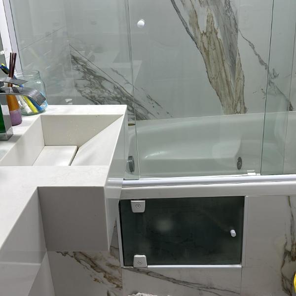 01 quarto em meu apartamento comigo hospedado - Foto 3