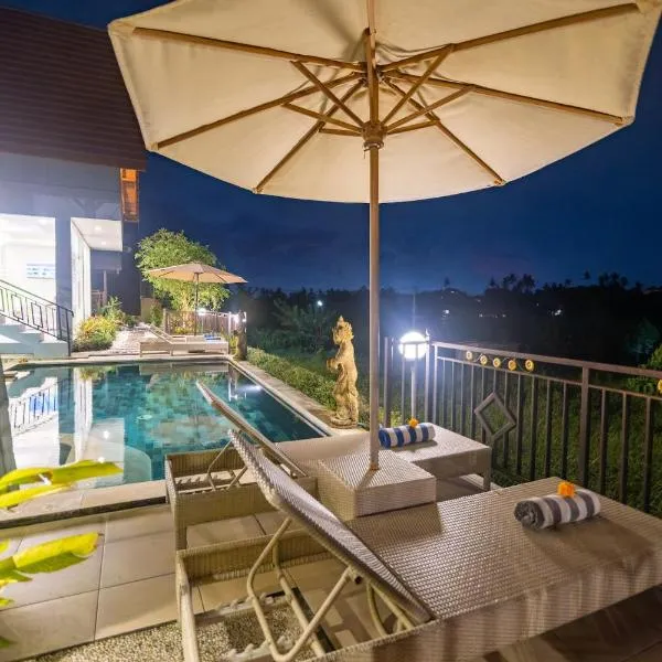 The Pyramid Ubud River Villas, hotel v destinácii Gianyar