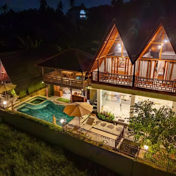 The Pyramid Ubud River Villas, hotel din Gianyar