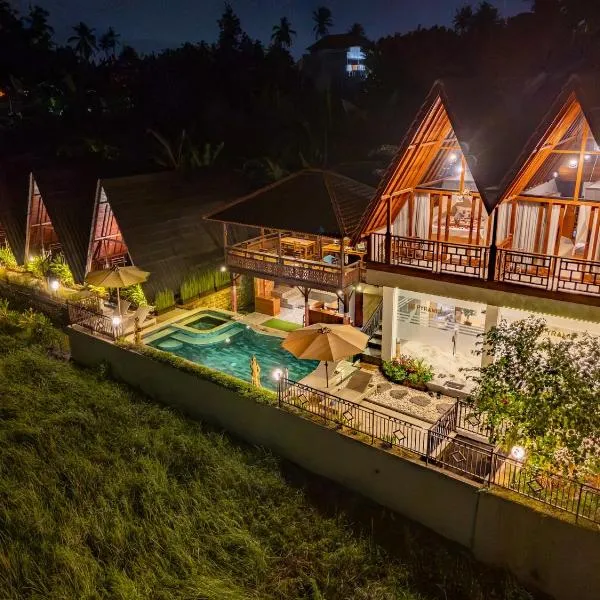 The Pyramid Ubud River Villas, hotel in Gianyar