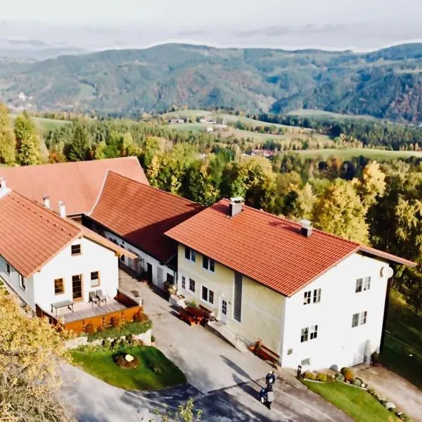 Ferienhaus am Bauernhof mit Terrasse nähe Wexl Arena, hotel a Sankt Corona am Wechsel