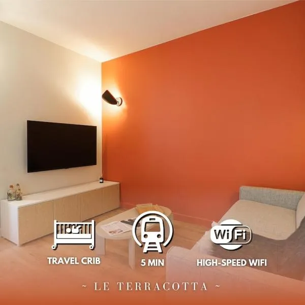 Le Terracotta - T2 Design - Métro, RER & Jardin, viešbutis mieste Vensenas