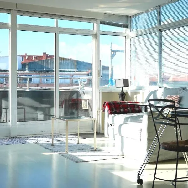 Plaza de España View with Terrace, hôtel à La Corogne