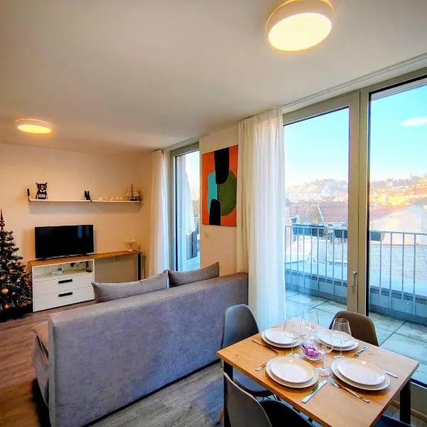 MamaStay Andel Apartments、プラハのホテル