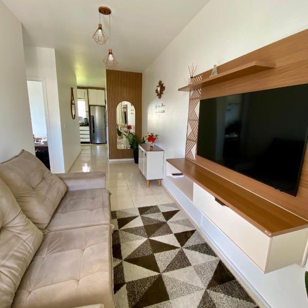 Apartamento com vista para o mar na Praia do Santinho