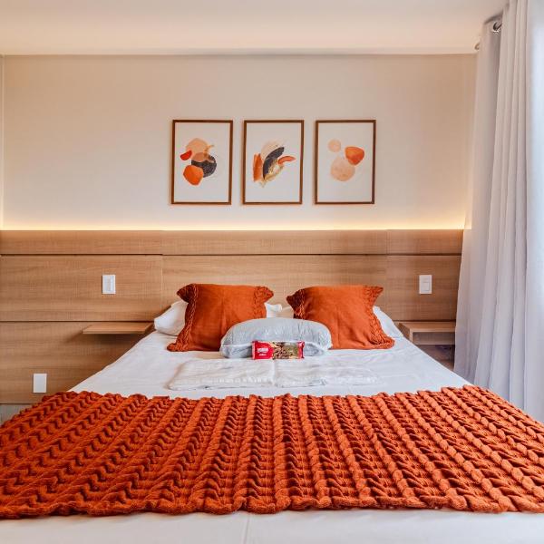 D505 Apartamento Luxo com Ar Condicionado - Próx Ibirapuera, Casv e Hospitais