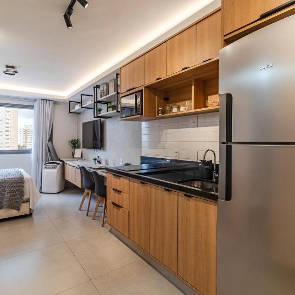 D505 Studio Luxo com Vaga e Ar Condicionado Prox Santa Cruz, CAVS e Hospitais - Foto 4