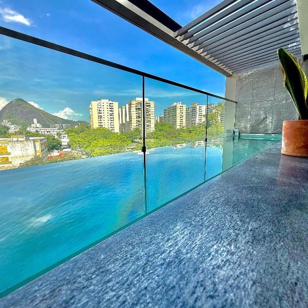 Piscina privativa, Vista Cristo e recepção 24h - Foto 4