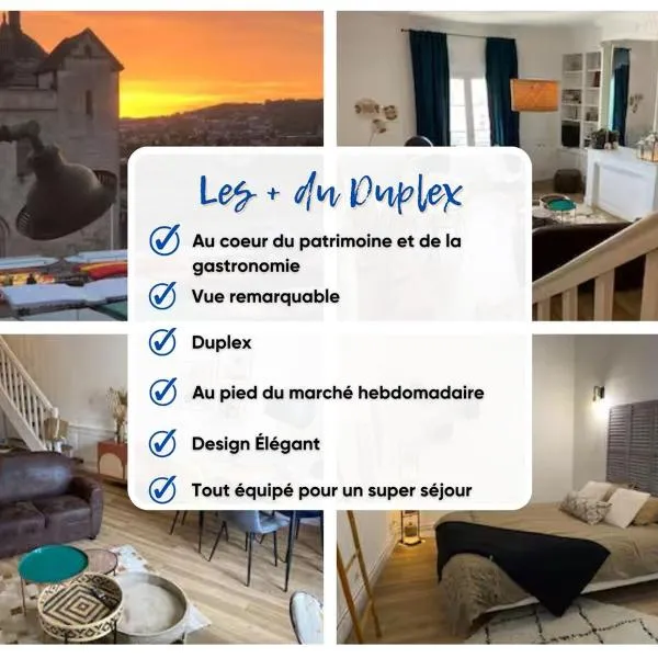 Superbe duplex vue Cathédrale, hotel i Périgueux